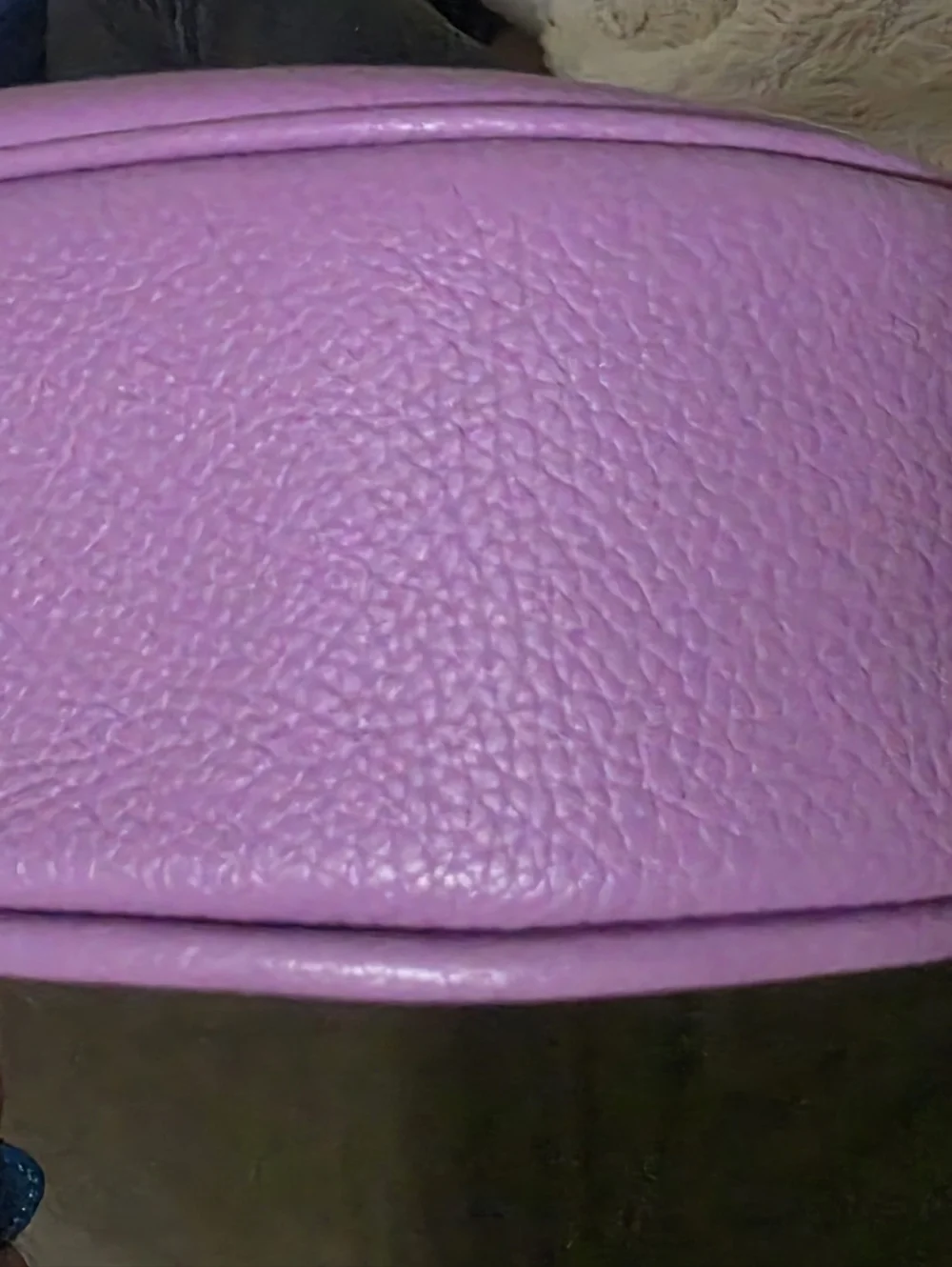 Lavender Coach Willow Pebbled Leather Crossbody Bag - Picture 5 of 8